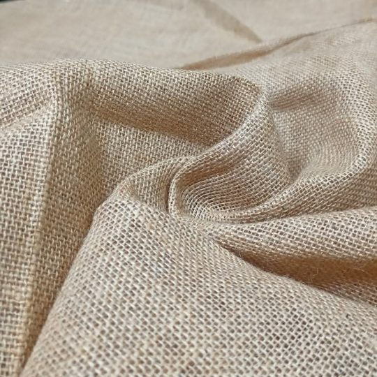Natural Jute Burlap Fabric_ 52_ Wide Hessian Cloth